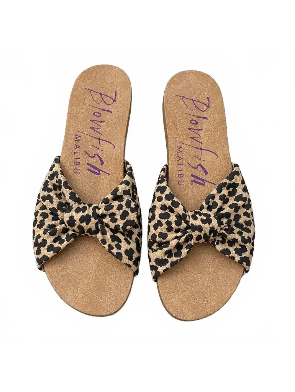 NWOT Blowfish Malibu Bow Slide Sandals — Women’s Size 6